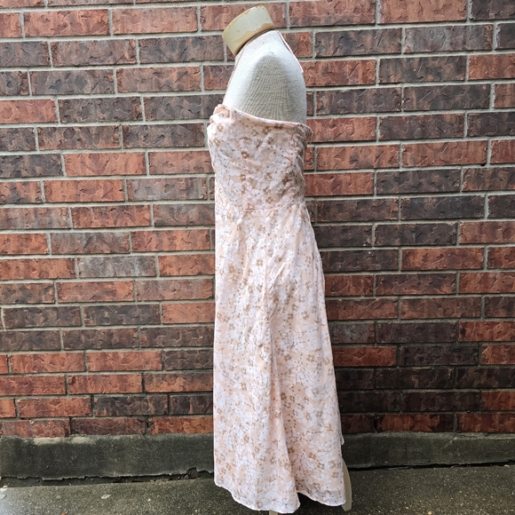 J CREW Dress Cottagecore Floral Print VTG Y2K Coquette Size 8, - Picture 4 of 15